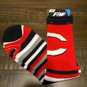 Men’s Cincinnati Reds Socks